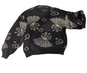 Woolen Embroided Sweater Xl