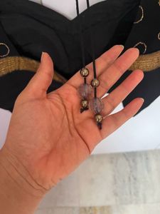 Embroidered Designer Black Blouse