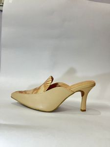 Beige Pointed Heels