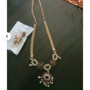 Emerald and Ruby Necklace