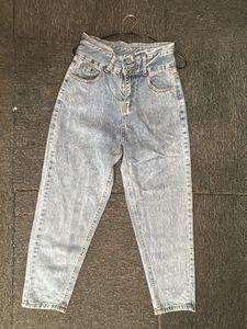 High Waisted Denim Jeans