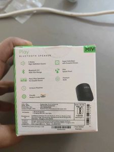 MIVI Bluetooth Speaker - Great Sound, Portable