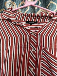 Stripped Women Shirt