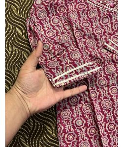 Red Kurta Set New