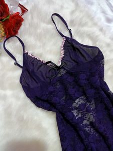 💜Purple Lace Babydoll💜