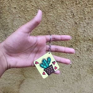 Keychains Set Of 2 Handpainted