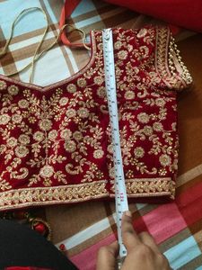 Designer Bridal Lahenga With 2 Dupatta