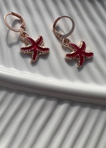 Starfish Drop Earrings