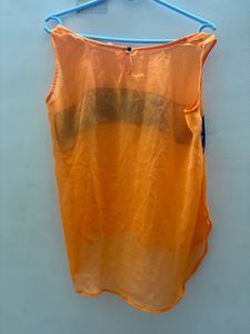 Floral Print Sleeveless Top