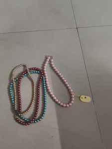 Pearl Beaded Necklaces