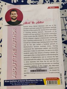 Quanta (Quantitative Aptitude) By Ashish Arora