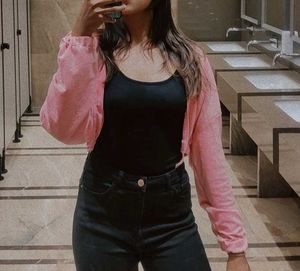 Urbanic Zip Up Drawstring Sweatshirt
