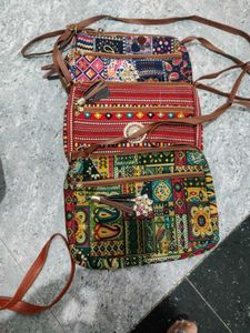 3 combo Colorful Crossbody Bags