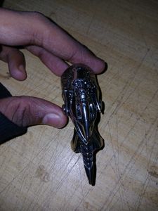 Gothic Skull Armour Ring