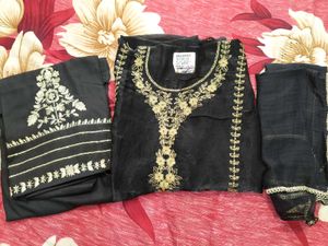 Pure Fendy Silk Embrotied Work