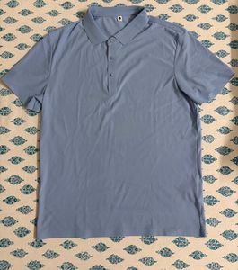 Blue Short Sleeve Polo Shirt