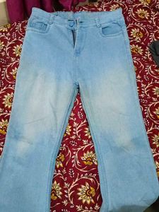Light Wash Denim Jeans
