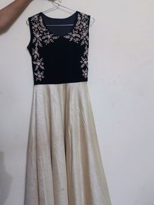 Embroided Party Gown