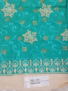 Sea Green Dress Meterial.