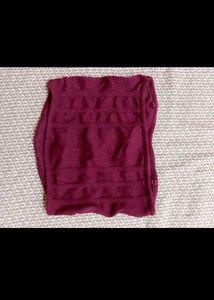 Pink &amp; Maroon Crop Tops Combo