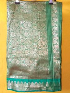 Kanchipuram Pattu (South Silk) Zari Border Saree