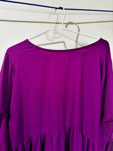 Cute burgundy top - 4XL