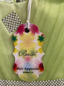 Green Coloured Baby Frock