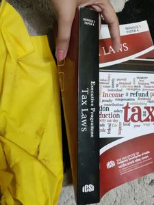 Tax Laws CS Executive Module 1 Book