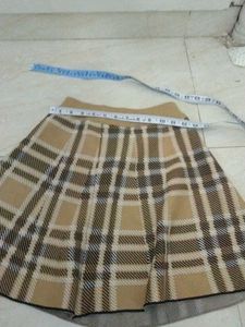 Plaid Mini Skirt