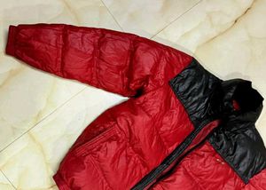 Red &amp; Black Puffer Jacket