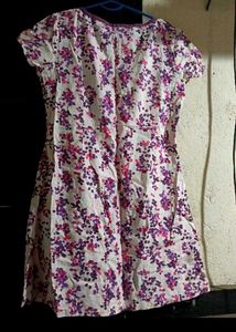 Floral Print Tunic Dress