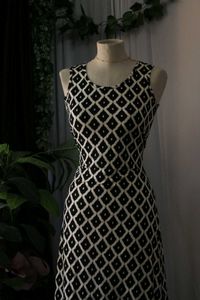 Allen Solly Patterned Tank Dress