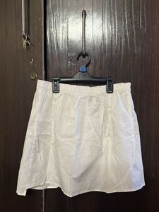 White Mini Skirt