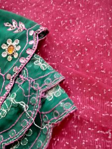 Beautiful saree In Pink💕💕 color