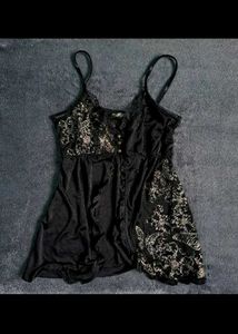 Vintage Black Butterfly Cami