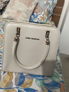 LINO PERROS OFF white Handbag