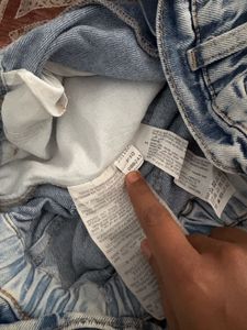 Acid Wash Denim Boyfriend Jeans