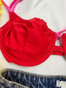 Red Bikini Top