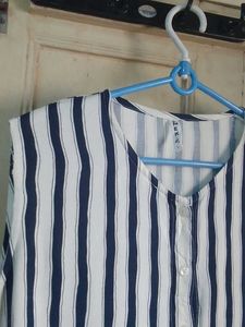 Striped Sleeveless Dress