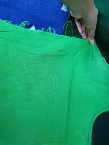 Chikankari Green Kurta With Inner