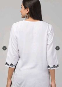 White embroidery tunic 💕