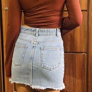 Forever21 Denim Mini Skirt