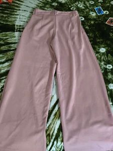 Pink High Waist Trouser