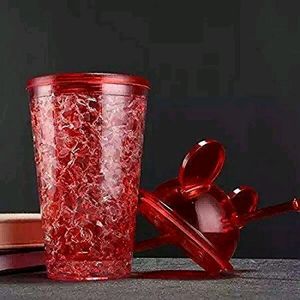 Mickey Red Frosty Mug(Brand New)