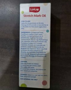 Luvlap Stretch Mark Oil
