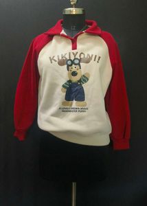 Fun Graphic Print Pullover