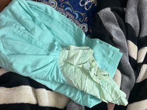 Embroidered Light Blue Kurti