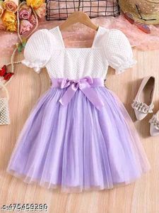 Pink Flower Girl Dress