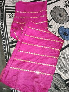 Purpul+ Maroon Saree