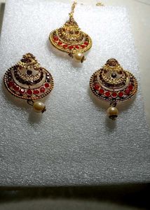 Indian Jewelry Set ( some Stone Lost ,Look The Pic